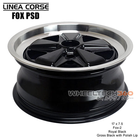 Linea Corse Fox PSD (Fox 2, 17x7.5, 5x130+35mm, 71.6mm Hub)
