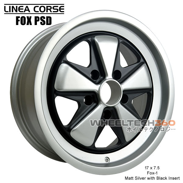 Linea Corse Fox PSD (Fox 1, 17x7.5, 5x130+35mm, 71.6mm Hub) Matt