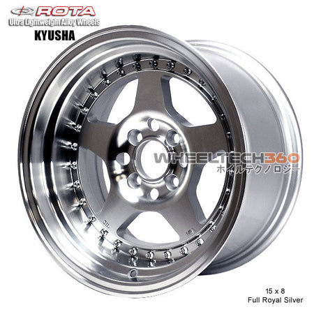 ROTA Wheel Kyusha (15x8, 4x114.3+0mm, 73mm Hub)