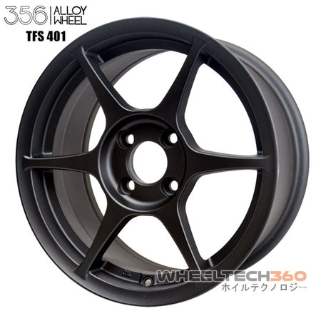 356 Racing Wheels TFS-401 (15x7, 5x100+35mm, 73.1mm Hub) 4 Wheels Bundle