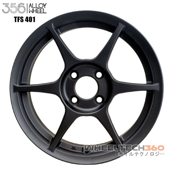356 Racing Wheels TFS-401 (15x7, 5x100+35mm, 73.1mm Hub) 4 Wheels Bundle