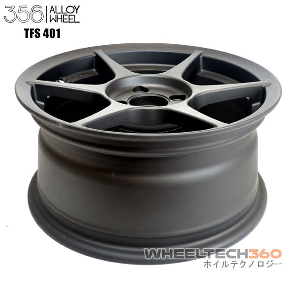 356 Racing Wheels TFS-401 (15x7, 5x100+35mm, 73.1mm Hub) 4 Wheels Bundle