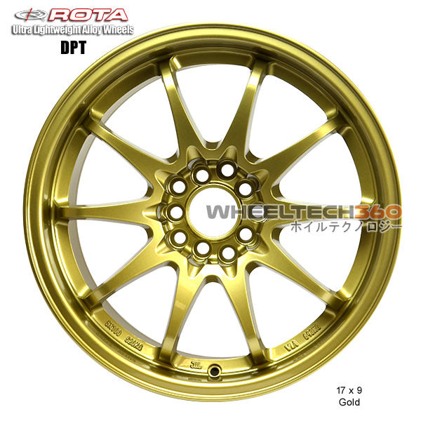 ROTA Wheel DPT (17x9, 5x100/114.3+42mm, 73mm Hub)