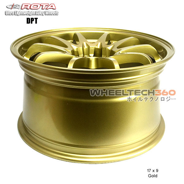 ROTA Wheel DPT (17x9, 5x100/114.3+42mm, 73mm Hub)