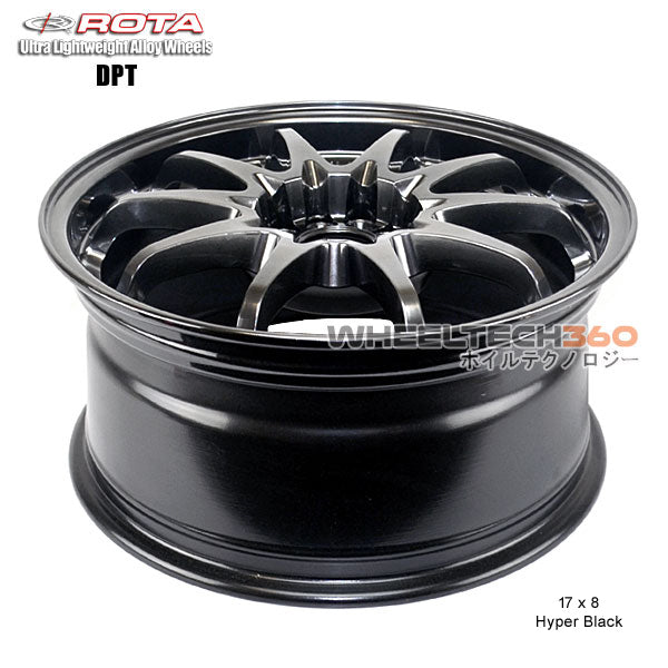 ROTA Wheel DPT (17x8, 5x100/114.3+48mm, 73mm Hub)