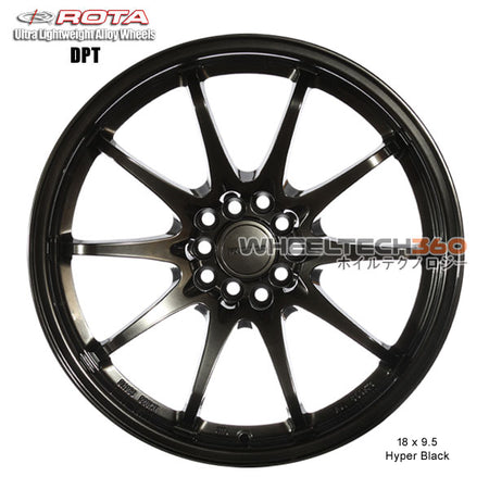 ROTA Wheel DPT (18x9.5, 5x100/114.3+35mm, 73mm Hub)