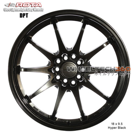 ROTA Wheel DPT (18x9.5, 5x108/112+38mm, 73mm Hub)
