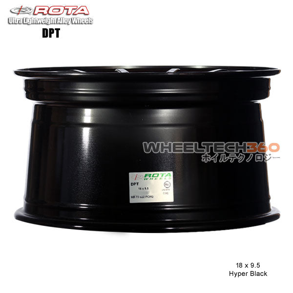 ROTA Wheel DPT (18x9.5, 5x108/112+38mm, 73mm Hub)