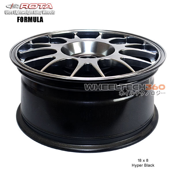 ROTA Wheel Formula (18x8, 5x100+48mm, 56.1mm Hub) *Back Order