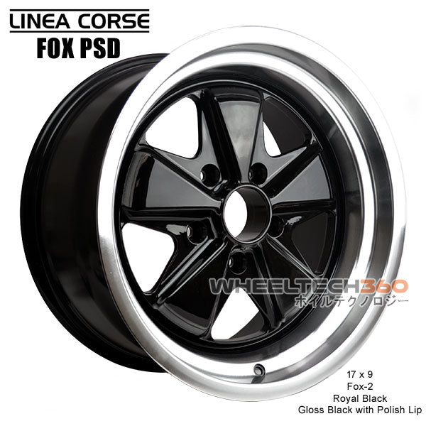 Linea Corse Fox PSD (Fox 2, 17x9, 5x130+16mm, 71.6mm Hub)