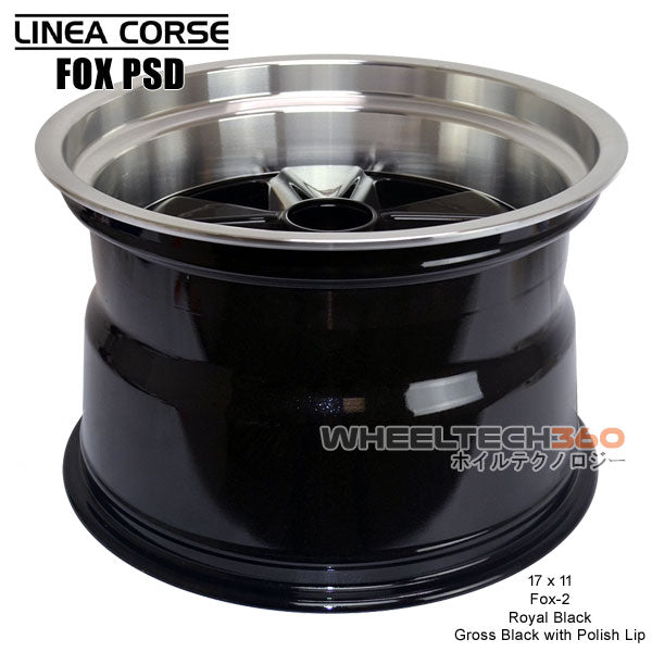 Linea Corse Fox PSD (Fox 2, 17x11, 5x130+16mm, 71.6mm Hub)