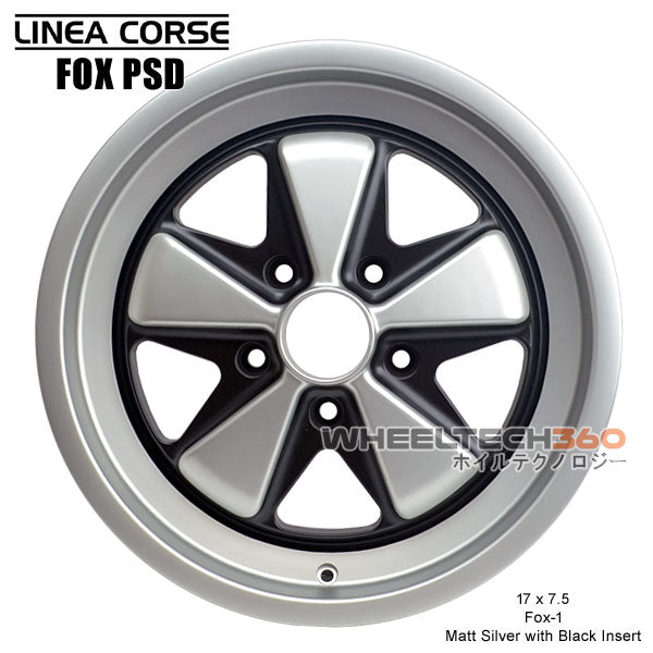 Linea Corse Fox PSD (Fox 1, 17x7.5, 5x130+35mm, 71.6mm Hub)