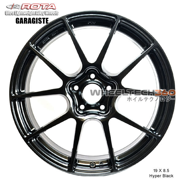 ROTA Wheel Garagiste (19x8.5, 5 x114.3+44mm, 73mm Hub)