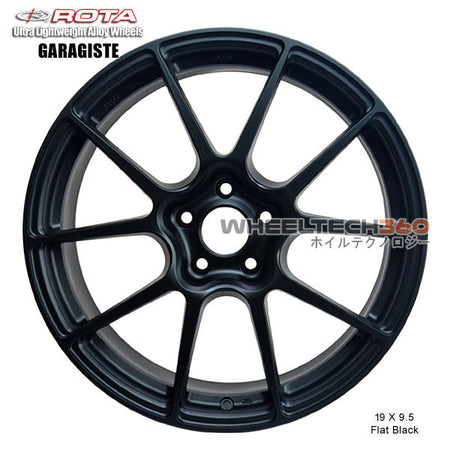 ROTA Wheel Garagiste (19x9.5, 5 x114.3+34mm, 73mm Hub)