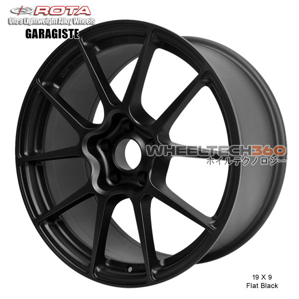 ROTA Wheel Garagiste (19x9, 5 x108+42mm, 73mm Hub)