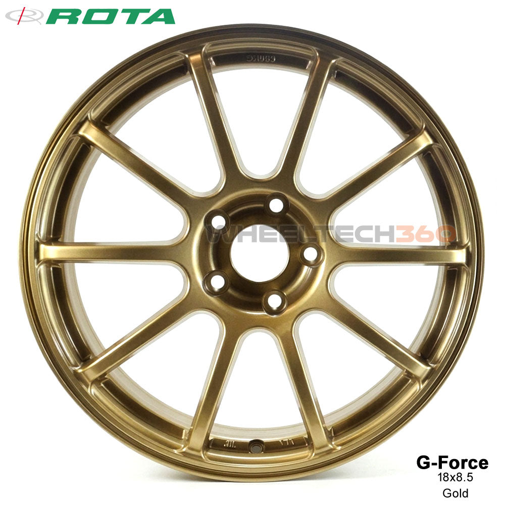 ROTA Wheel G-Force (18x8.5, 5x114.3+48mm, 73mm Hub)|Rota Rims