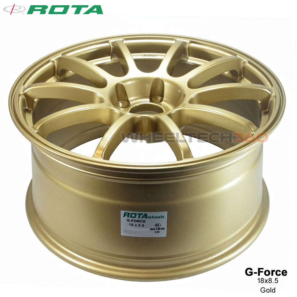 ROTA Wheel G-Force (18x8.5, 5x114.3+48mm, 73mm Hub)|Rota Rims