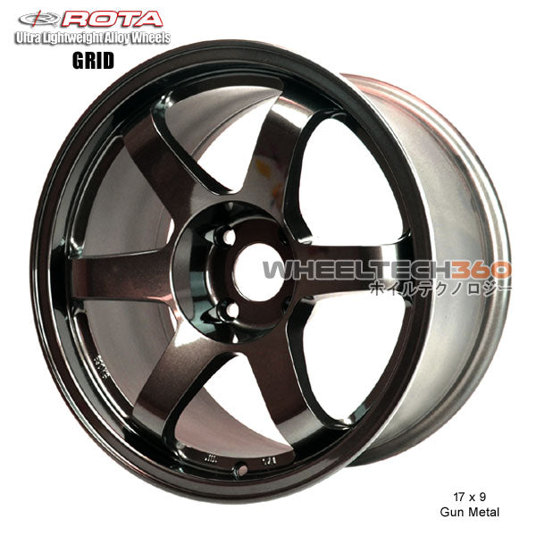 ROTA Wheel Grid (17x9, 4x114.3+12mm, 73mm Hub)
