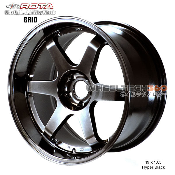 ROTA Wheel Grid (19x10.5, 5x114.3+15mm, 73mm Hub)