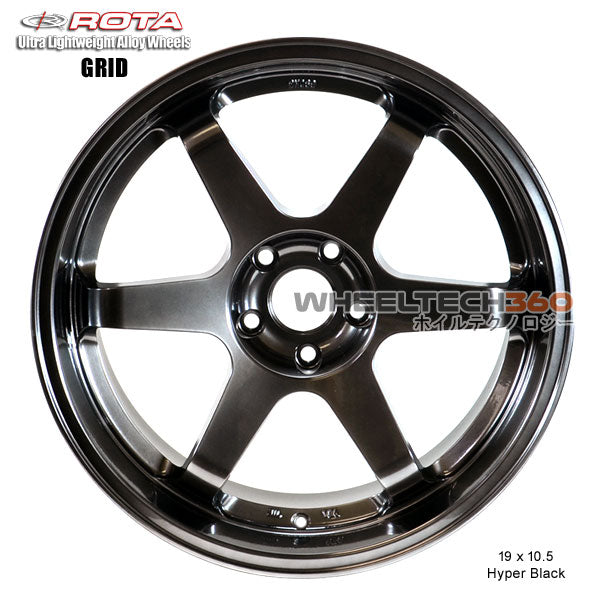 ROTA Wheel Grid (19x10.5, 5x114.3+15mm, 73mm Hub)