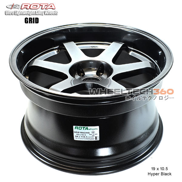 ROTA Wheel Grid (19x10.5, 5x114.3+15mm, 73mm Hub)