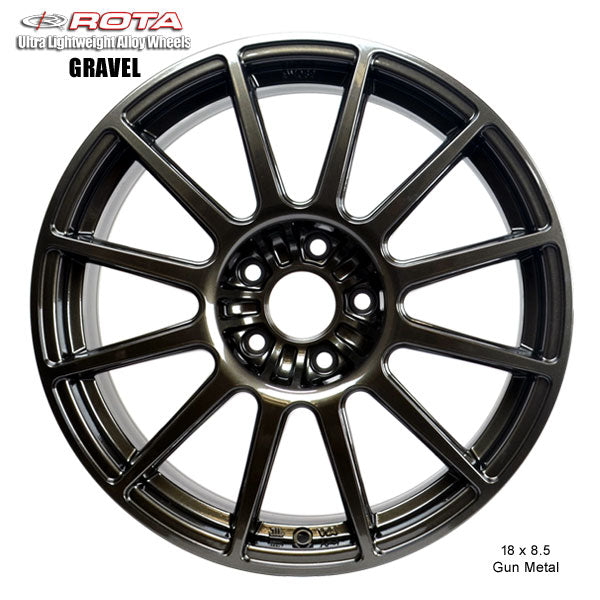 ROTA Wheel Gravel (18x8.5, 5x100+44mm, 73mm Hub) 