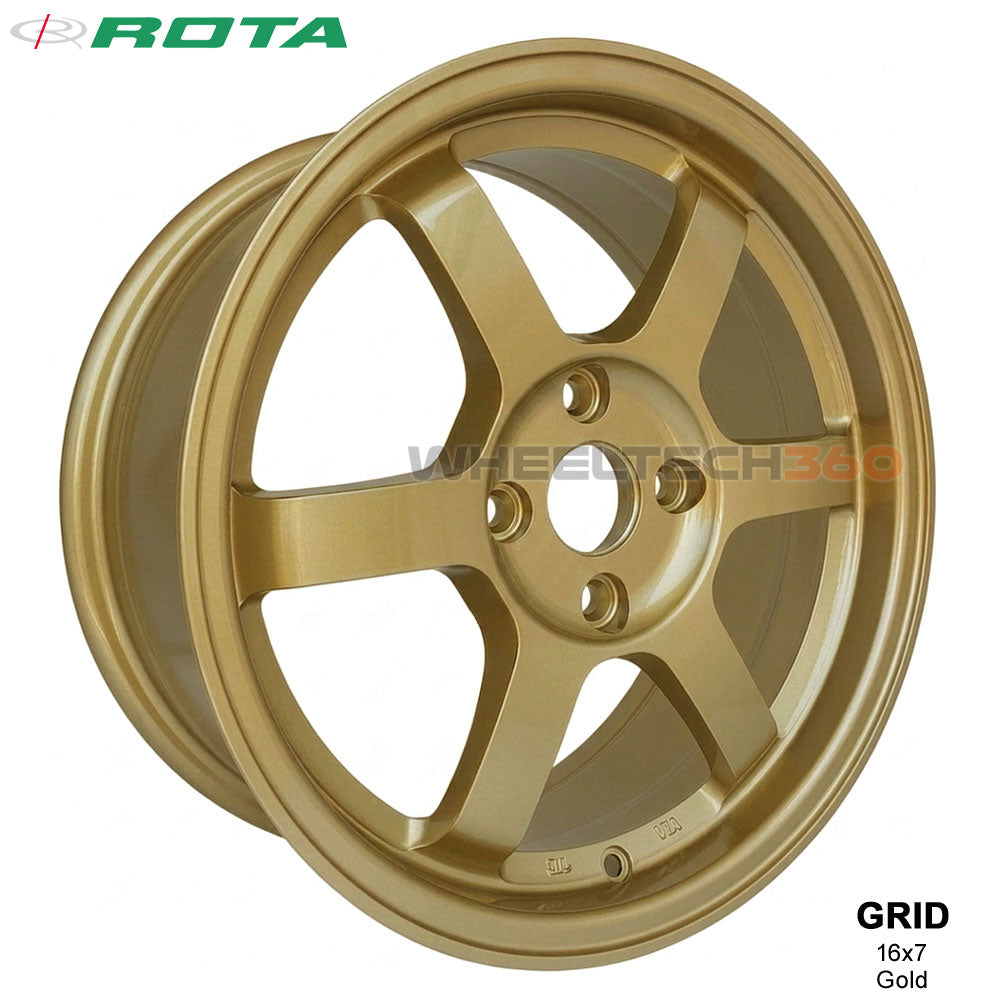 ROTA Wheel Grid (16x7, 4x108+42mm, 63.3mm Hub) |Rota Rims|Discount