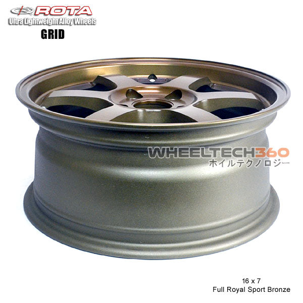 ROTA Wheel Grid (16x7, 4x108+42mm, 63.3mm Hub) |Rota Rims|Discount