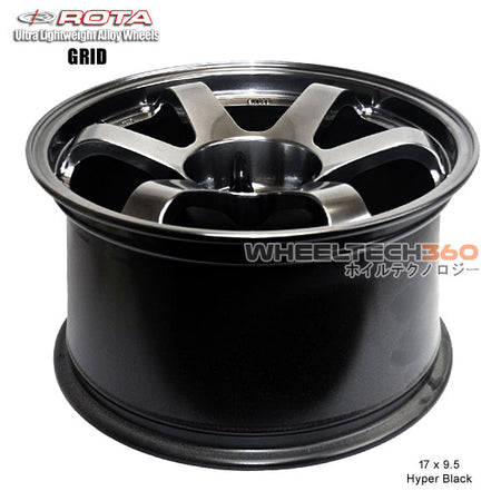 ROTA Wheel Grid (17x9.5, 4x114.3+12mm, 73mm Hub)