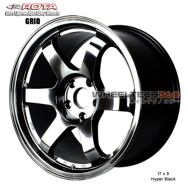 ROTA Wheel Grid (17x9, 5x100+30mm, 73mm Hub)
