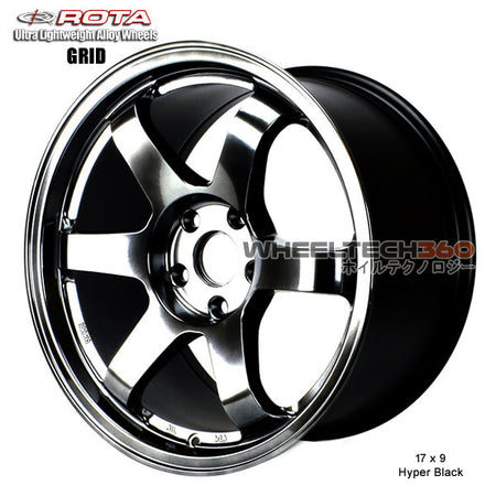 ROTA Wheel Grid (17x9, 5x100+35mm, 73mm Hub)