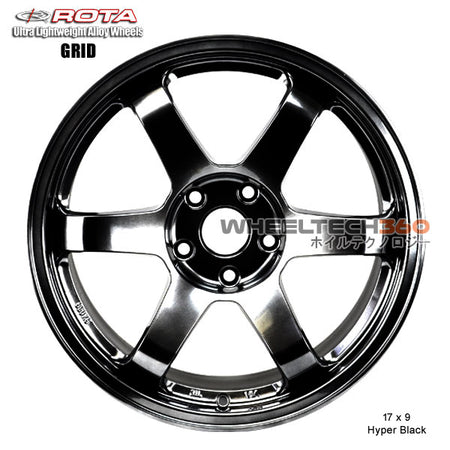 ROTA Wheel Grid (17x9, 5x100+35mm, 73mm Hub)