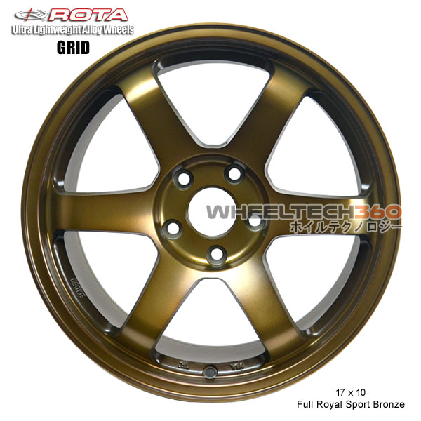 ROTA Wheel Grid (17x10, 5x114.3+50mm, 73mm Hub)