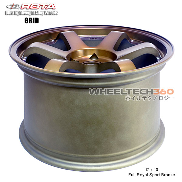 ROTA Wheel Grid (17x10, 5x114.3+50mm, 73mm Hub)