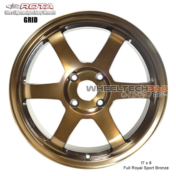 ROTA Wheel Grid (17x8, 4x108+40mm, 73mm Hub)