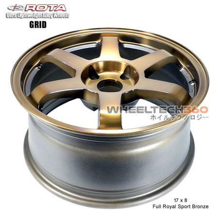 ROTA Wheel Grid (17x8, 4x108+40mm, 73mm Hub)