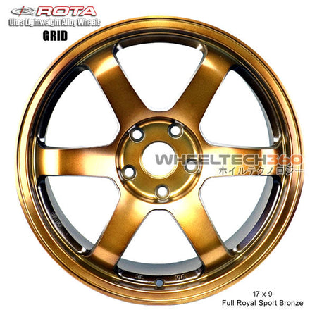 ROTA Wheel Grid (17x9, 5x114.3+42mm, 73mm Hub)|Rota Rims