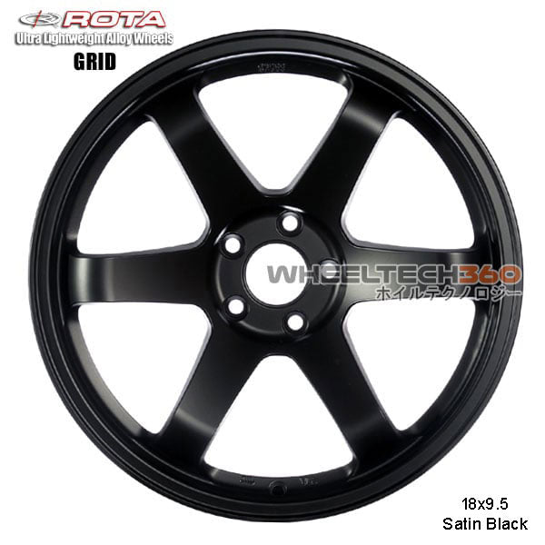 ROTA Wheel Grid (18x9.5, 5x108+38mm, 73mm Hub)