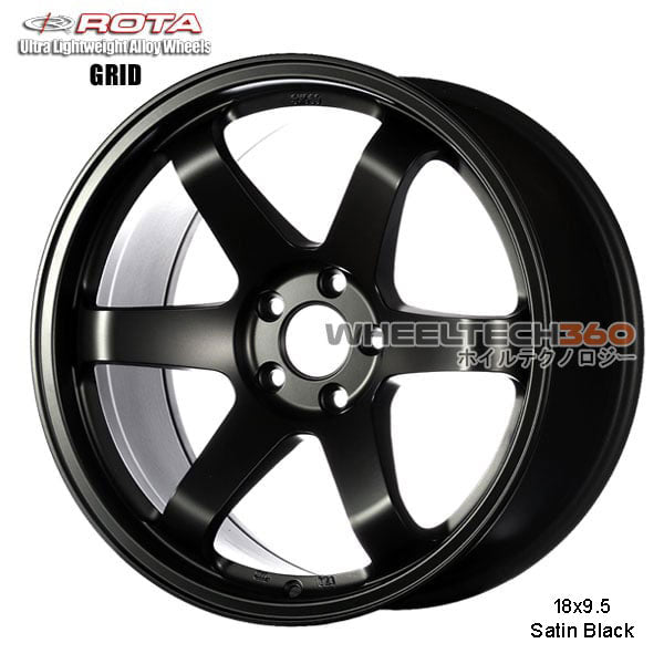 ROTA Wheel Grid (18x9.5, 5x108+38mm, 73mm Hub)
