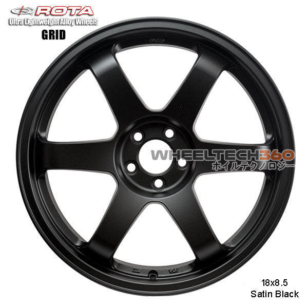 ROTA Wheel Grid (18x8.5, 5x100+44mm, 73mm Hub)