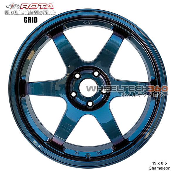 ROTA Wheel Grid (19x8.5, 5x114.3+44mm, 73mm Hub)