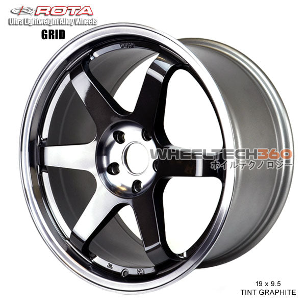 ROTA Wheel Grid (19x9.5, 5x114.3+38mm, 73.1mm Hub)