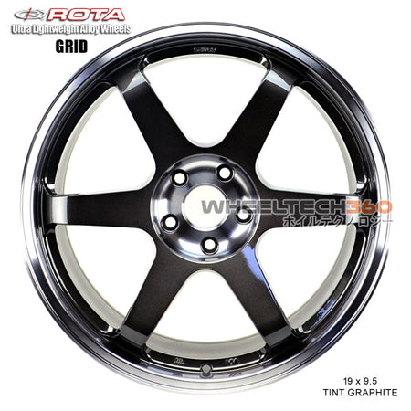 ROTA Wheel Grid (19x9.5, 5x114.3+38mm, 73.1mm Hub)