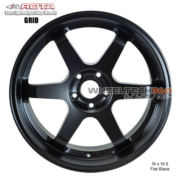 ROTA Wheel Grid (19x10.5, 5x114.3+15mm, 73mm Hub)