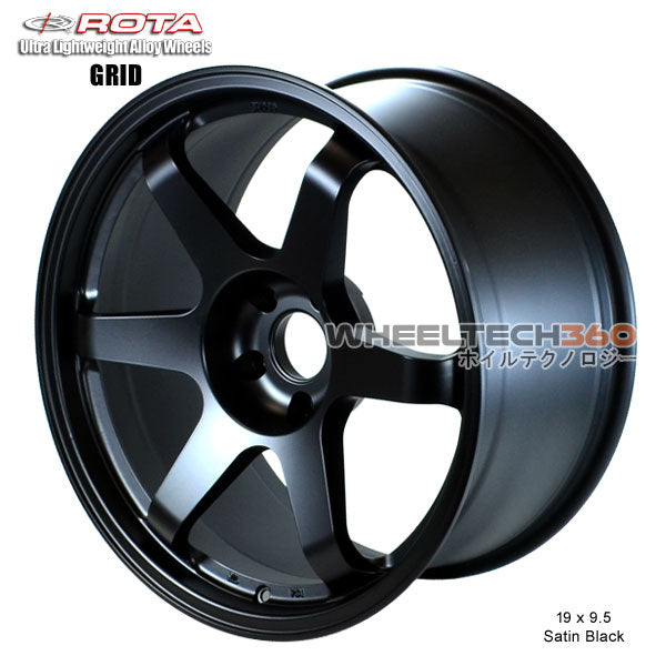 ROTA Wheel Grid (19x9.5, 5x114.3+38mm, 73.1mm Hub)