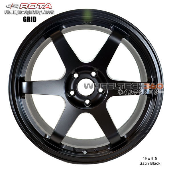 ROTA Wheel Grid (19x9.5, 5x114.3+38mm, 73.1mm Hub)