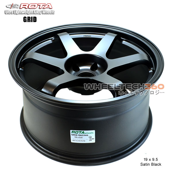 ROTA Wheel Grid (19x9.5, 5x114.3+38mm, 73.1mm Hub)