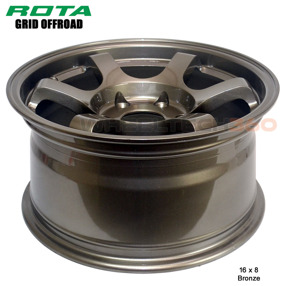 ROTA Wheel Grid Off-Road (16x8, 6x139.7+20mm, 110mm Hub)