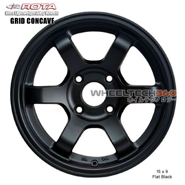 ROTA Wheel Grid Concave (15x9, 4x100+36mm, 67.1mm Hub) Speed Bronze