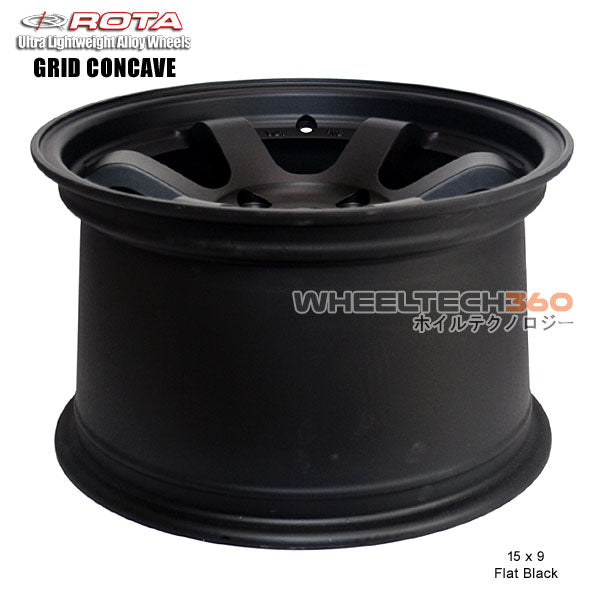 ROTA Wheel Grid Concave (15x9, 4x100+36mm, 67.1mm Hub) Speed Bronze